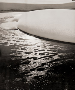 雪の田園 [松瀬孝一, アサヒカメラ 1956年4月号より]のサムネイル画像