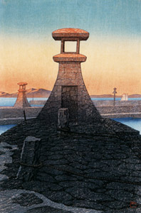 Japanese Sceneries II, Kansai Series : Tadotsu, Sanshu [Hasui Kawase, 1936, from Kawase Hasui 130th Anniversary Exhibition Catalogue] Thumbnail Images