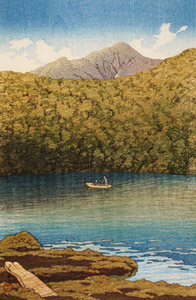 Japanese Sceneries, Eastern Japan Series : Morning at Tsutanuma Pond [Hasui Kawase, 1933, from Kawase Hasui 130th Anniversary Exhibition Catalogue] Thumbnail Images