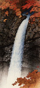 日光華厳の瀧 [川瀬巴水, 1931年, 生誕130年 川瀬巴水展より]のサムネイル画像