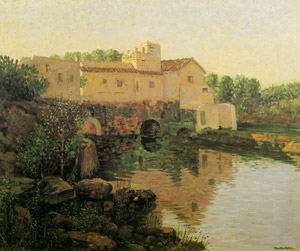 Ancient Moorish Mill, Alcalá de Guadeira, Spain [Theodore Wores, c.1903, from The Art of Theodore Wores: Japan’s Beauty Comes Home] Thumbnail Images