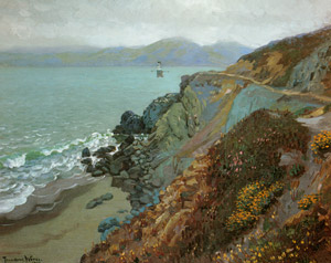 金門湾（サンフランシスコ） [セオドア・ウォレス, 1914年, セオドア・ウォレス展：帰ってきた日本の美より]のサムネイル画像