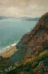 断崖からフォート・ポイントを望む（サンフランシスコ） [セオドア・ウォレス, セオドア・ウォレス展：帰ってきた日本の美より]のサムネイル画像