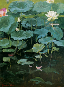 Buddha’s Flowers: Lotus, Tokyo [Theodore Wores,  from The Art of Theodore Wores: Japan’s Beauty Comes Home] Thumbnail Images