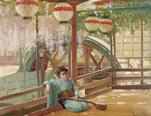 たいこ橋（東京） [セオドア・ウォレス, 1892年, セオドア・ウォレス展：帰ってきた日本の美より]のサムネイル画像