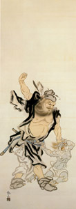 鍾馗 [下村観山, 1922年, 大観と観山展 より]のサムネイル画像