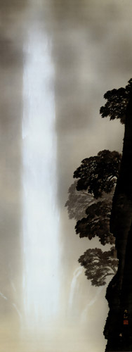 雲揺らぐ [横山大観, 1927年, 大観と観山展 より] パブリックドメイン画像 