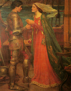 Tristram and Isolde [John William Waterhouse, 1916, from J.W. Waterhouse] Thumbnail Images