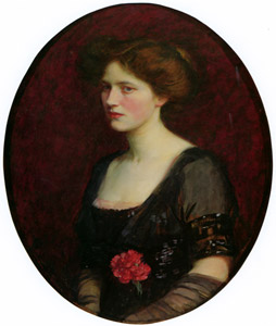 Portrait of Mrs.Charles Schreiber [John William Waterhouse, 1912, from J.W. Waterhouse] Thumbnail Images