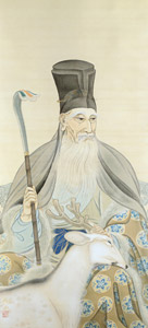 Jurōjin [Kanzan Shimomura, c.1920, from TAIKAN and KANZAN] Thumbnail Images