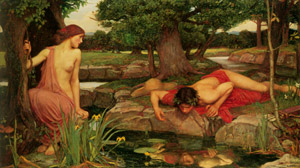 Echo and Narcissus [John William Waterhouse, 1903, from J.W. Waterhouse] Thumbnail Images