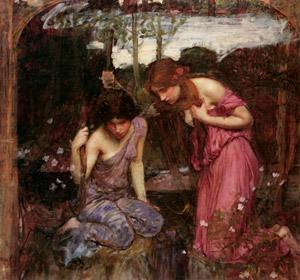 Study for Nymphs Finding the Head of Orpheus [John William Waterhouse,  from J.W. Waterhouse] Thumbnail Images