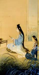 中将姫 [下村観山, 1910年頃, 大観と観山展 より]のサムネイル画像