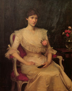 Miss Margaret Henderson [John William Waterhouse, 1900, from J.W. Waterhouse] Thumbnail Images