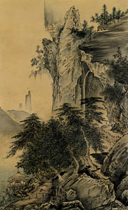 四季山水図（伝雪舟 模写） #1 [横山大観, 1897年, 大観と観山展 より]のサムネイル画像