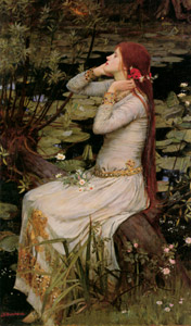 Ophelia [John William Waterhouse, 1894, from J.W. Waterhouse] Thumbnail Images