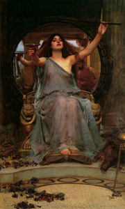 Circe Offering the Cup to Ulysses [John William Waterhouse, 1891, from J.W. Waterhouse] Thumbnail Images