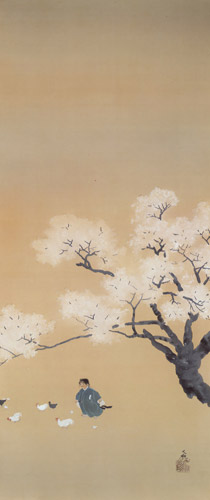春陽 [横山大観, 1903年, 大観と観山展 より] パブリックドメイン画像 