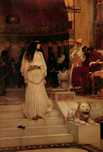Mariamne Leaving the Judgement Seat of Herod [John William Waterhouse, from J.W. Waterhouse] Thumbnail Images