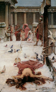 聖エウラリア [ジョン・ウィリアム・ウォーターハウス, 1885年, J.W. Waterhouseより]のサムネイル画像