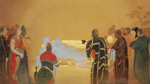闍維 [下村観山, 1898年, 大観と観山展 より]のサムネイル画像