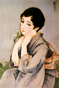 Lily of the valley [Kashō Takabatake, 1930, from Kashō Takabatake Masterpiece Collection] Thumbnail Images