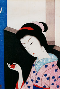 もみじ [小村雪岱, 1938年, 版画芸術 146号より]のサムネイル画像