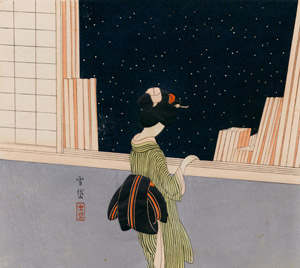 Starry Night [Komura Settai,  from Hanga Geijutsu no.146] Thumbnail Images