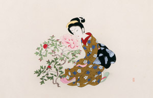 Peony [Komura Settai, from Hanga Geijutsu no.146] Thumbnail Images
