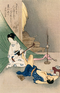 Page 193 Illustration from Tatsumi Kōdan by Izumi Kyōka [Komura Settai, from Hanga Geijutsu no.146] Thumbnail Images