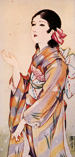 Spring Sunlight [Kashō Takabatake, 1931, from Kashō Takabatake Masterpiece Collection]