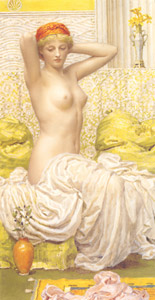 Myrtle [Albert Joseph Moore,  from Winthrop Collection of the Fogg Art Museum] Thumbnail Images