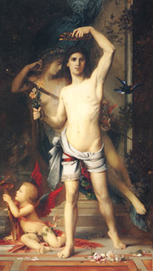 若者と死 [ギュスターヴ・モロー, 1856-65年, ウィンスロップ・コレクションより]のサムネイル画像