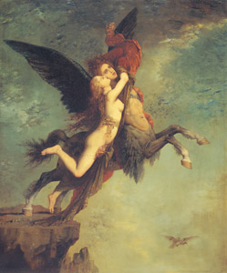 The Chimera [Gustave Moreau, 1867, from Winthrop Collection of the Fogg Art Museum] Thumbnail Images