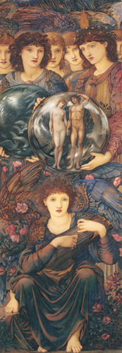 The Days of Creation: the Sixth Day [Edward Burne-Jones, 1870-1876, from Winthrop Collection of the Fogg Art Museum]