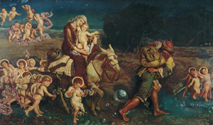 無垢なる幼児たちの勝利 [ウィリアム・ホルマン・ハント, 1870-1903年, ウィンスロップ・コレクションより]のサムネイル画像