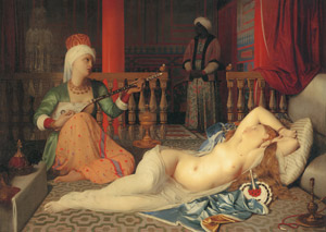 Odalisque with a Slave [Jean-Auguste-Dominique Ingres, 1839-1840, from Winthrop Collection of the Fogg Art Museum] Thumbnail Images
