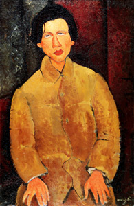 スーチン [アメデオ・モディリアーニ, 1916年, 「モディリアーニ展」カタログより]のサムネイル画像