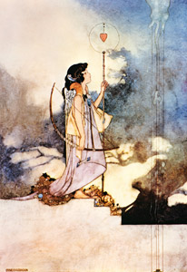 シェイクスピアのソネットの挿絵1 [チャールズ・ロビンソン, 1915年, The Fantastic Paintings of Charles & William Heath Robinsonより]のサムネイル画像