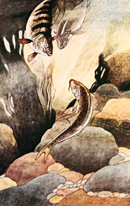 マーガレットの本の挿絵2 [チャールズ・ロビンソン, 1913年, The Fantastic Paintings of Charles & William Heath Robinsonより]のサムネイル画像