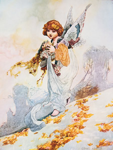 秋 [チャールズ・ロビンソン, 1912年, The Fantastic Paintings of Charles & William Heath Robinsonより]のサムネイル画像