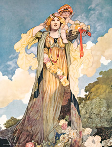 夏 [チャールズ・ロビンソン, 1912年, The Fantastic Paintings of Charles & William Heath Robinsonより]のサムネイル画像
