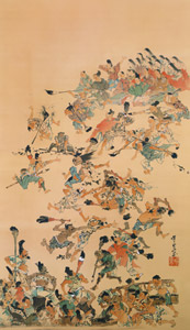 Ink battle [Kawanabe Kyosai, 1871-1889, from This is Kyōsai!] Thumbnail Images