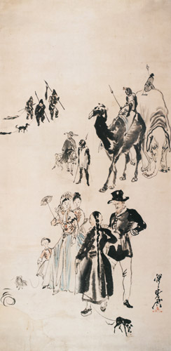 People of the world [Kawanabe Kyosai, 1871-1889, from This is Kyōsai!]