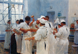 The Surgeon Evgeny V. Pavlov in the Operating Room [Ilya Repin, from Ilya Repin: Master Works from The State Tretyakov Gallery] Thumbnail Images