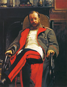 Portrait of Composer Cesar Antonovich Cui [Ilya Repin, 1890, from Ilya Repin: Master Works from The State Tretyakov Gallery] Thumbnail Images