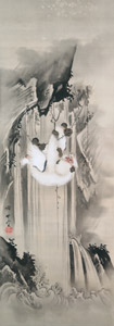 瀧白猿 [河鍋暁斎, 1888年, これぞ暁斎！ ゴールドマンコレクションより]のサムネイル画像