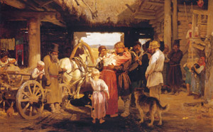 Seeing Off a Recruit [Ilya Repin, 1879, from Ilya Repin: Master Works from The State Tretyakov Gallery] Thumbnail Images