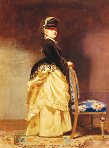 ソフィア・シェフツォーワの肖像 [イリヤ・レーピン, 1872年, 国立トレチャコフ美術館所蔵 レーピン展より]のサムネイル画像