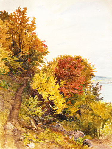 Autumn on the Volga [Ilya Repin, 1870, from Ilya Repin: Master Works from The State Tretyakov Gallery]